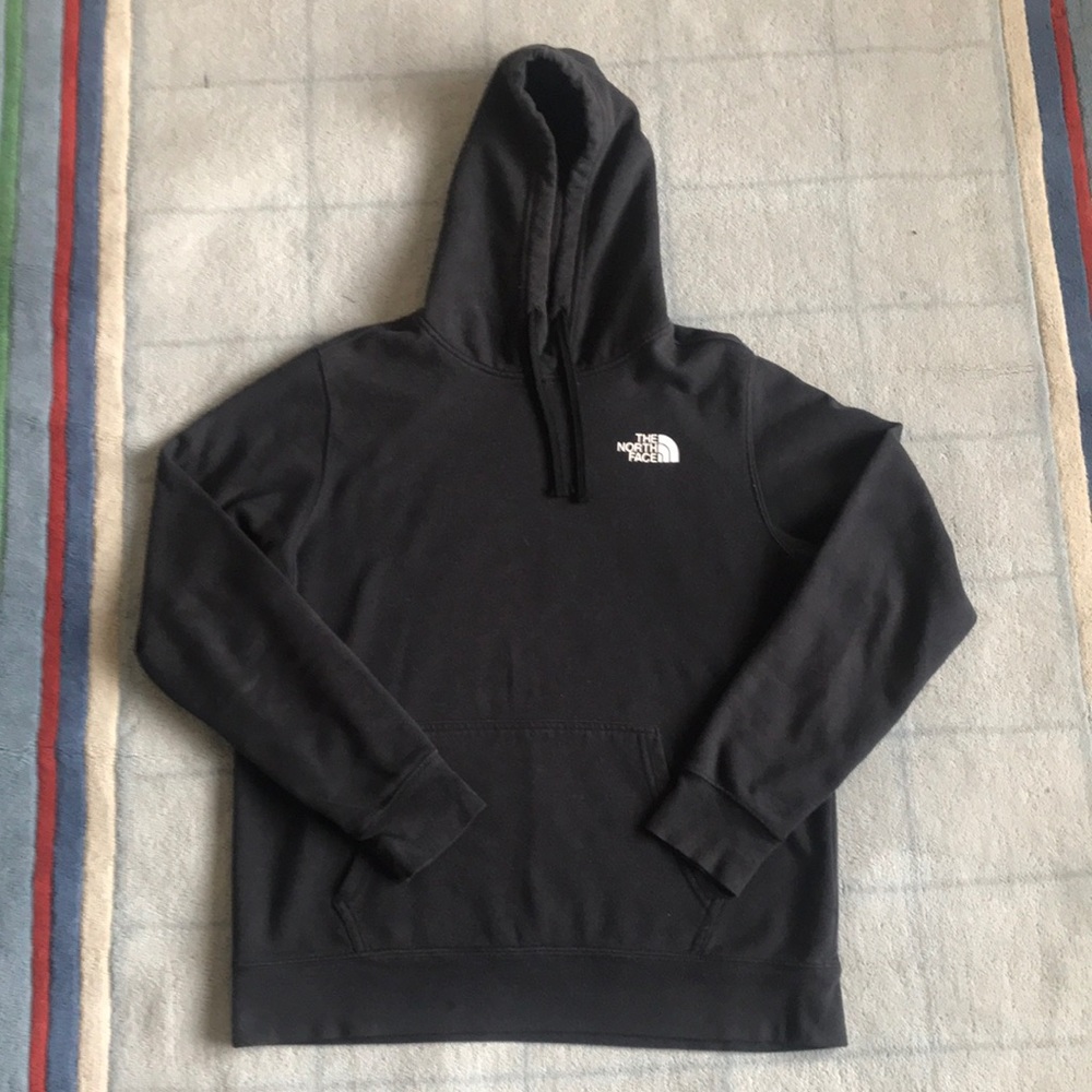North Face Mens Black Hoodie